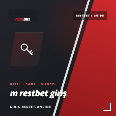M Restbet Giriş Kısayolu | giris-resbet.online